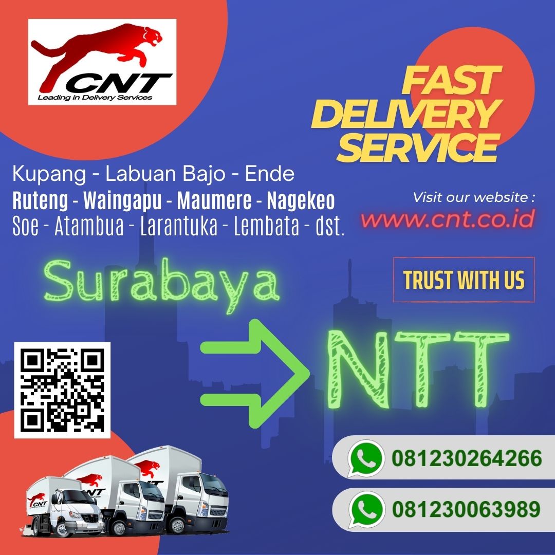 Ekspedisi Surabaya Kupang NTT