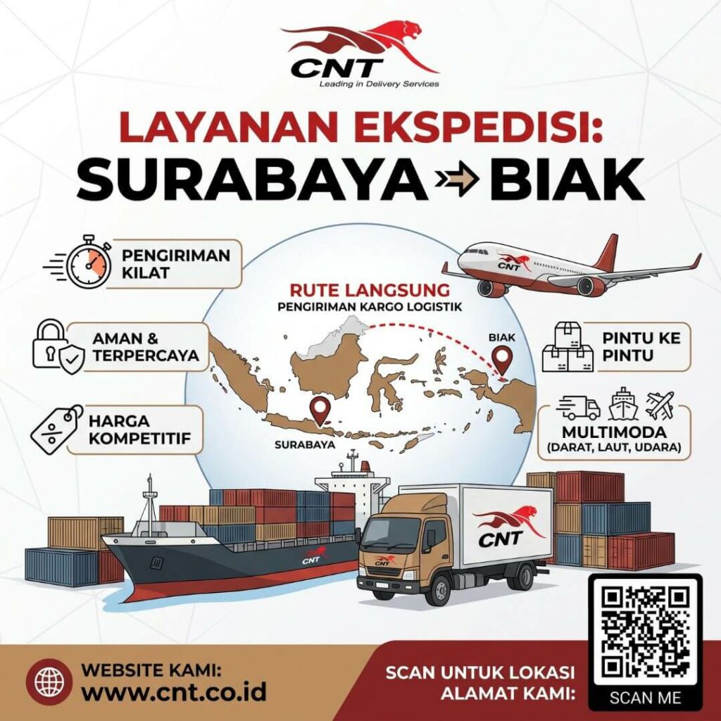 Ekspedisi Surabaya Biak
