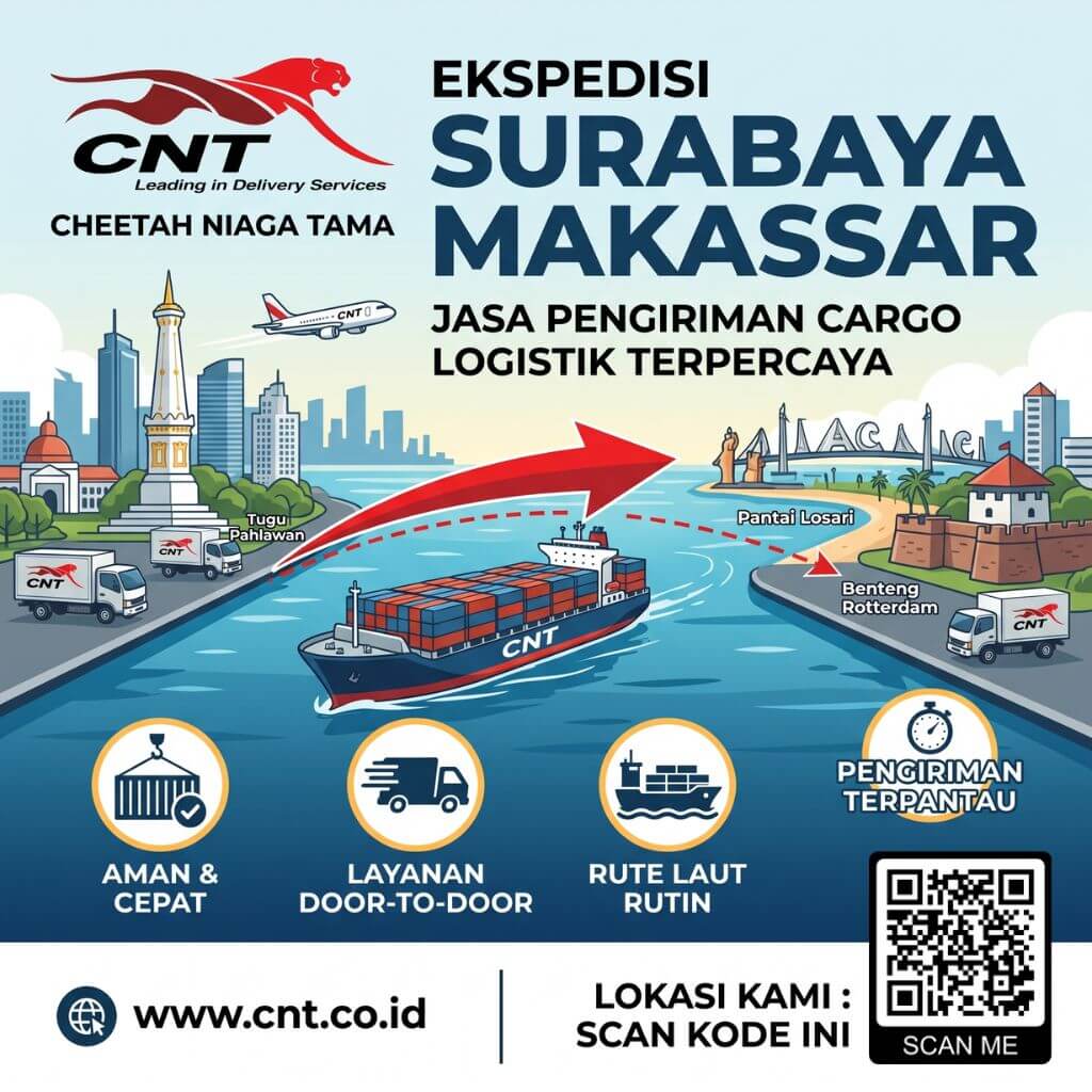 Ekspedisi Cargo Surabaya Makassar Ekspedisi Surabaya Makassar via Kapal Cepat