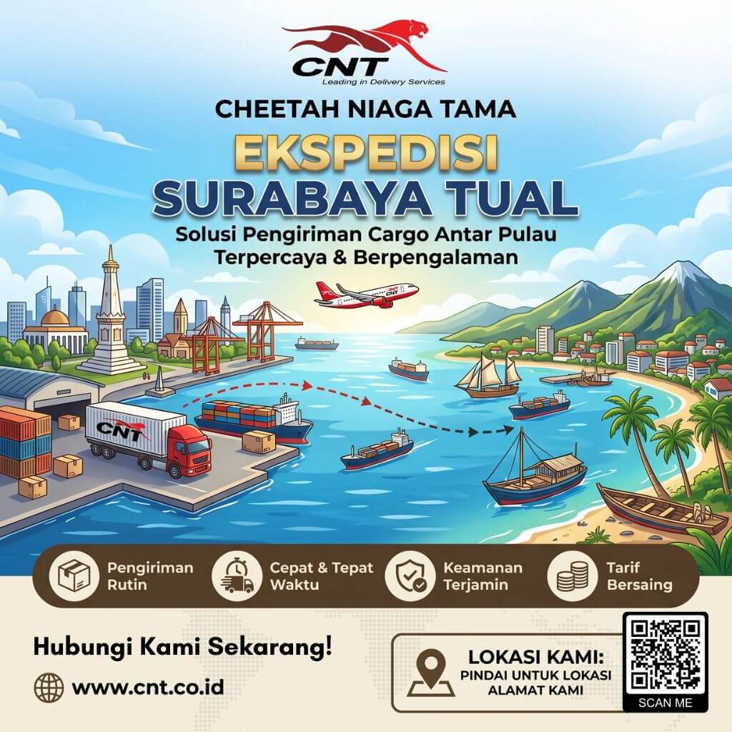 Ekspedisi Surabaya Tual Ekspedisi Surabaya Tual Cargo