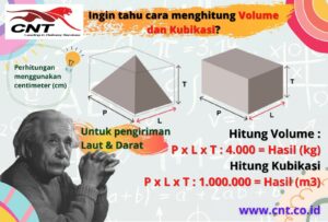 Cara menghitung Volume dan Kubikasi CNT