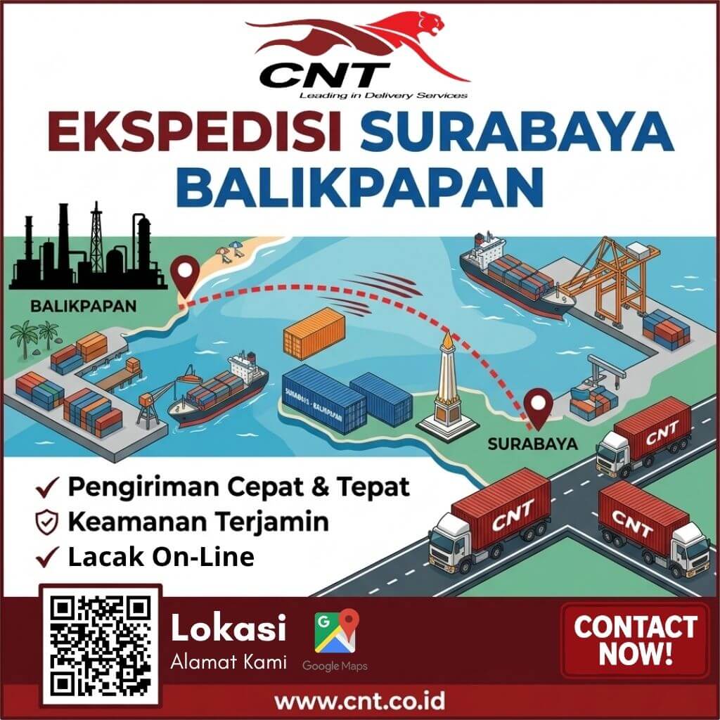 Ekspedisi Surabaya Balikpapan Cargo